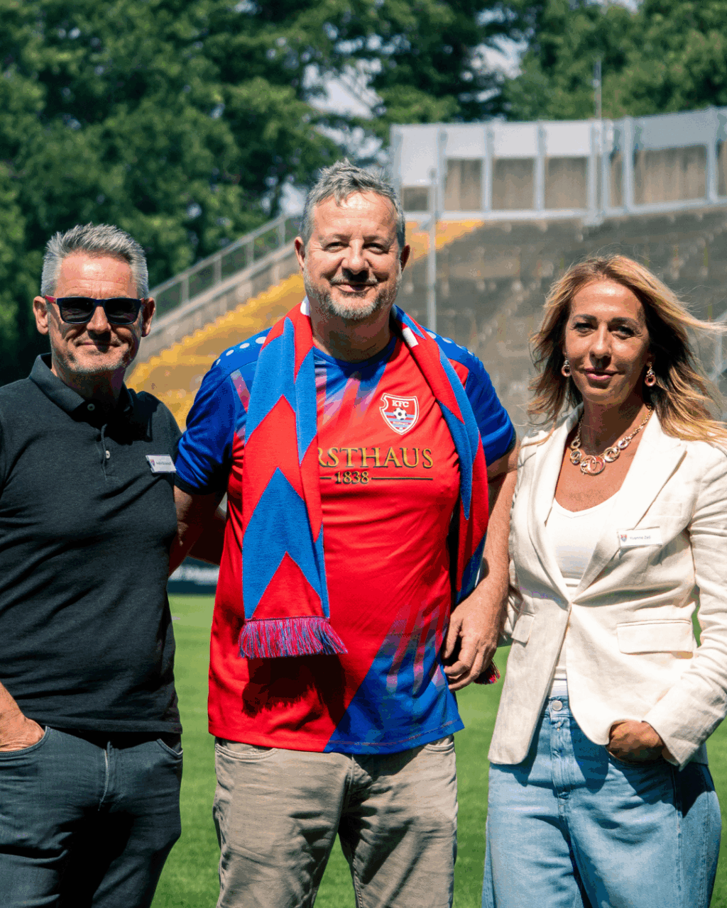 Neuer KFC Uerdingen Hauptsponsor Forsthaus 1838