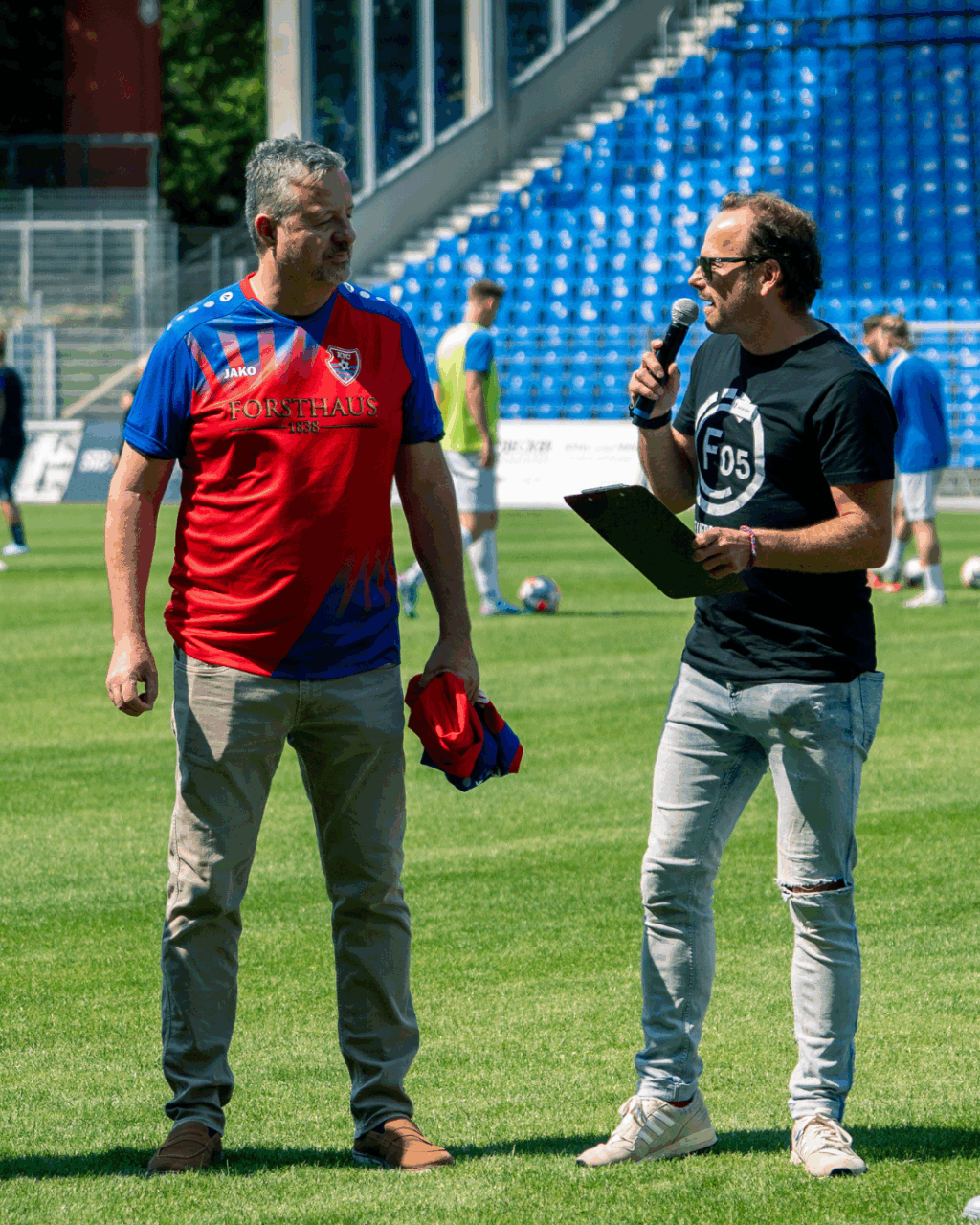 Neuer KFC Uerdingen Hauptsponsor Forsthaus 1838